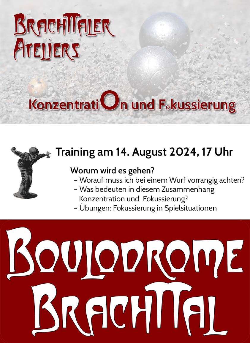 Brachttaler Ateliers: Trainings